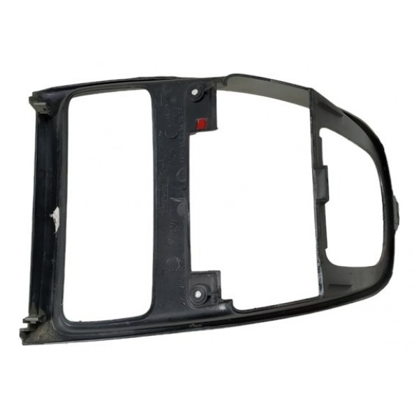 Moldura Central Inferior Painel Prata Peugeot 307 A6462