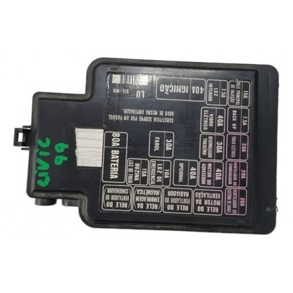 Tampa Caixa Fusivel Externa Honda Civic 1999 A6145
