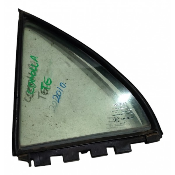 Vidro Fixo Porta Tras Esquerda Toyota Corolla 2010 B7509
