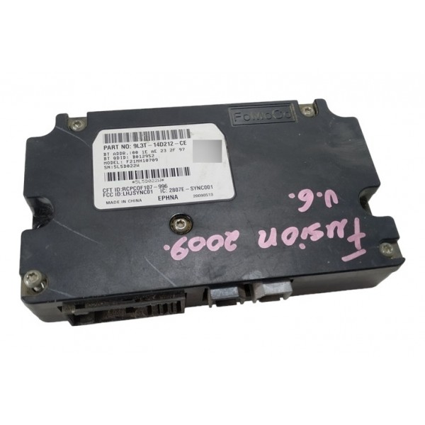 Módulo Central Bluetooth Ford Fusion 9l3t-14d212-ce A2824