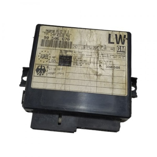 Modulo Central Alarme Astra Vectra 96/00 90506670 A2823
