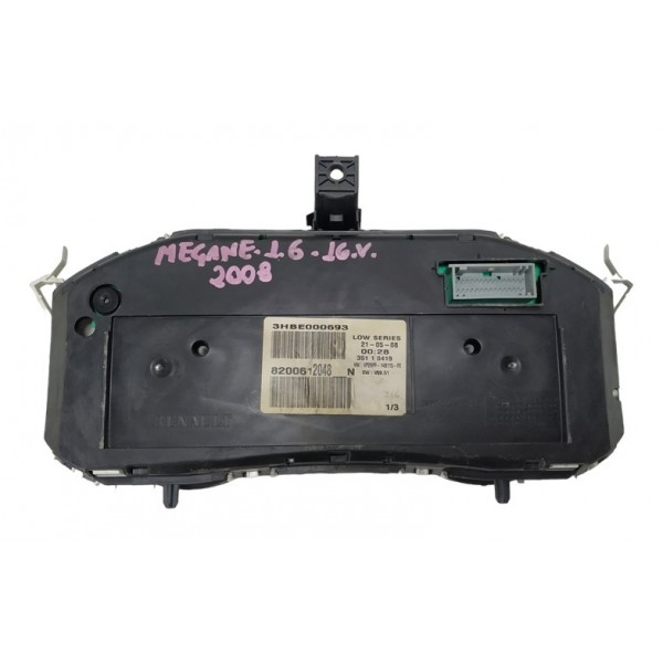 Painel Instrumentos Renault Megane 1.6 2008 A2685