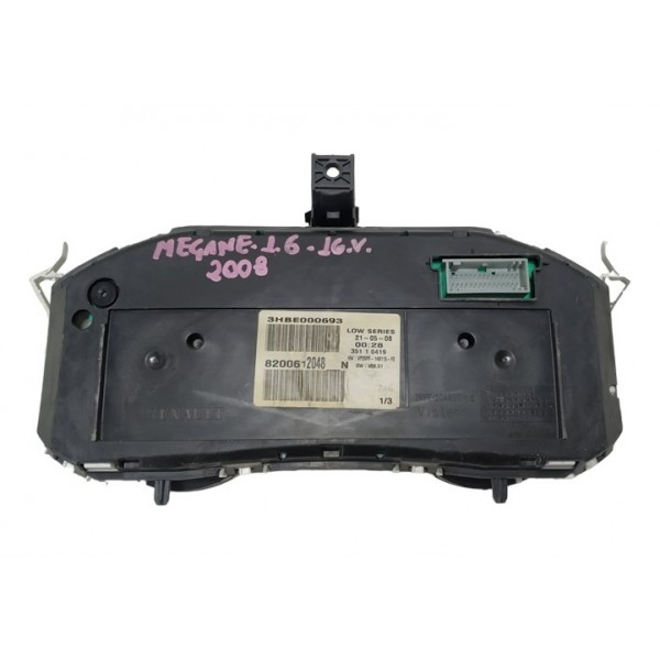 Painel Instrumentos Renault Megane 1.6 2008 A2685