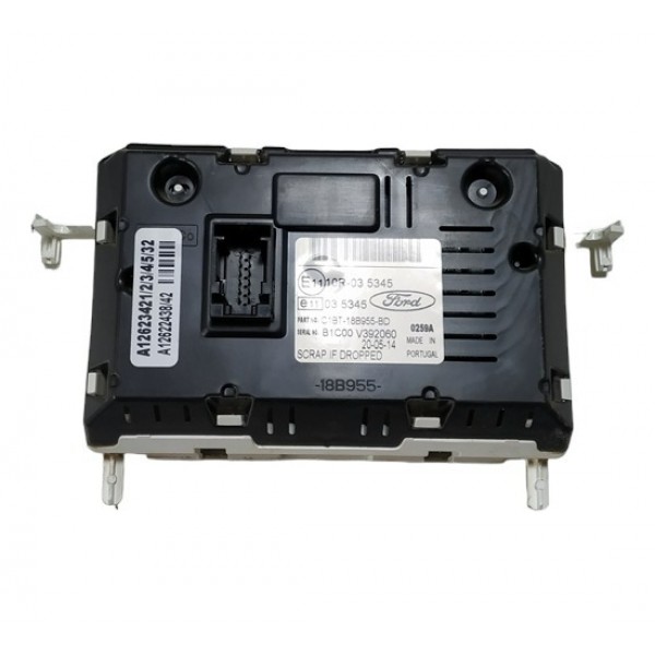 Tela Computador Bordo Ford Ecosport 2015 1.6 16v 2015 A2552