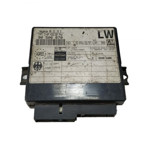 Módulo Central Alarme Vectra Astra Zafira 95 A1254 90506670