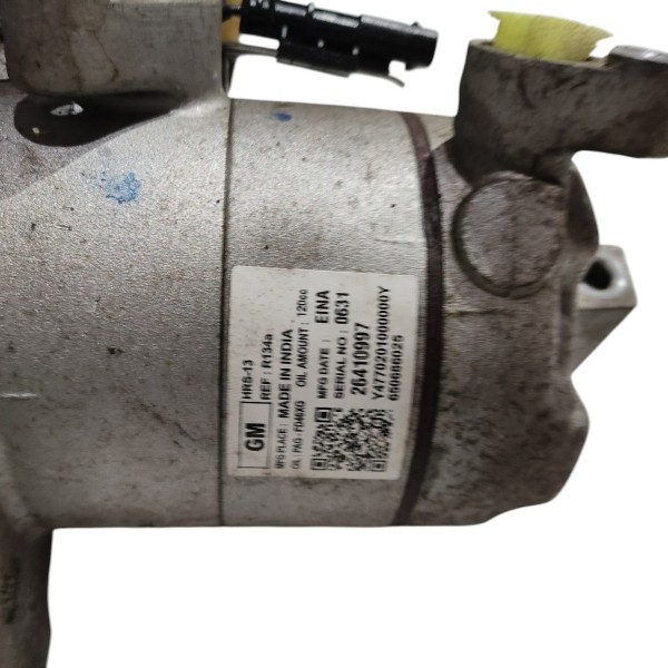 Compressor Ar Condic Onix 1.0 Asp Hatch 21/25 B7331 26410997