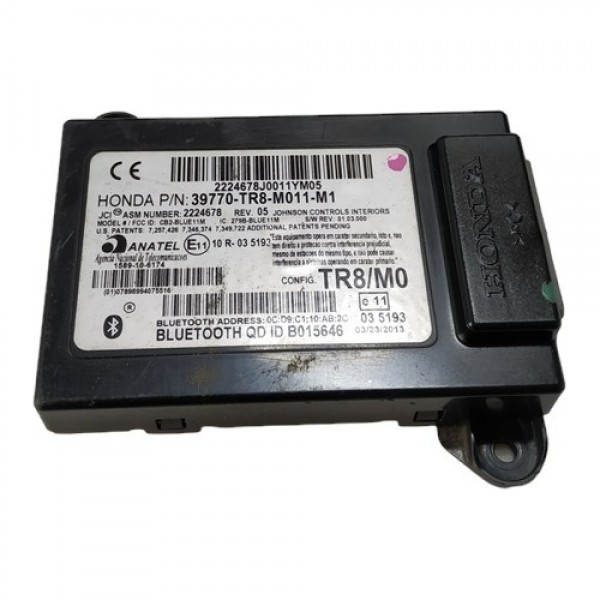 Modulo Bluetooth Honda Civic 2.0 2014 A856 39770-tr8-m011-m1