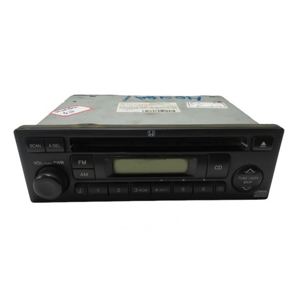 Radio Som Original Honda Fit 2005 A406