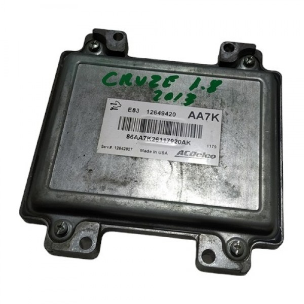 Módulo Injeção Chevrolet Cruze A128 12649420