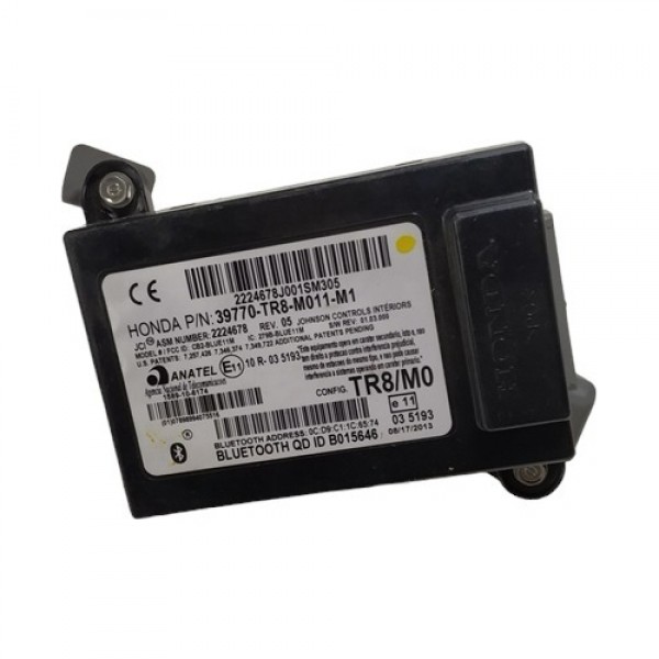 Módulo Bluetooth Honda Civic Lxr 2014 A22 39770-tr8-m011-m1