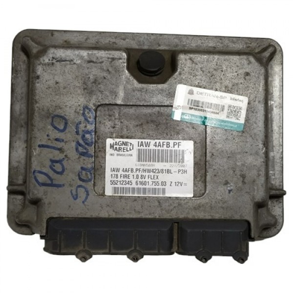 Modulo Injecao Palio 1.0 8v Flex A13 Iaw 4afb-pf