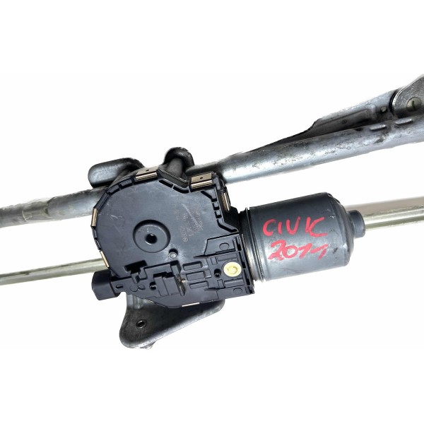 Máquina Motor Limpador Parabrisa Civic 2011 12 13 14 15 16