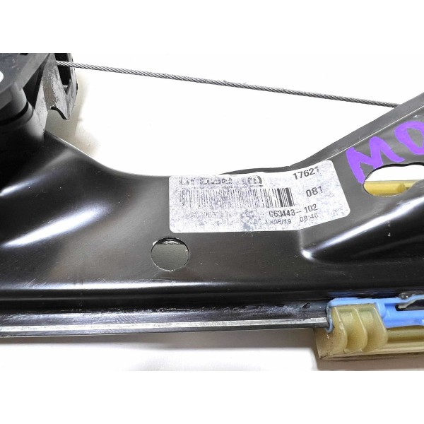 Máquina Vidro Dianteira Direita Fiat Mobi 2017 18 19 20 21