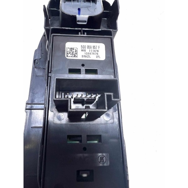 Botão Vidro Elétrico Dianteiro Esquerdo Vw Polo Virtus 2018