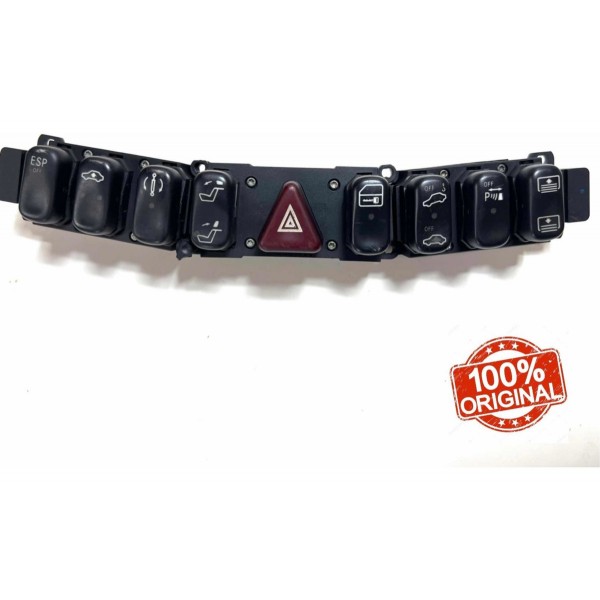 Conjunto Botões Painel Geral Mercedes S500 2208206010 2002