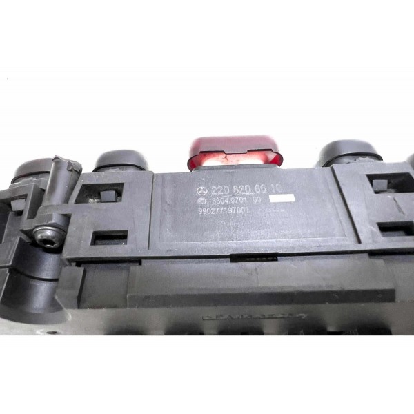 Conjunto Botões Painel Geral Mercedes S500 2208206010 2002