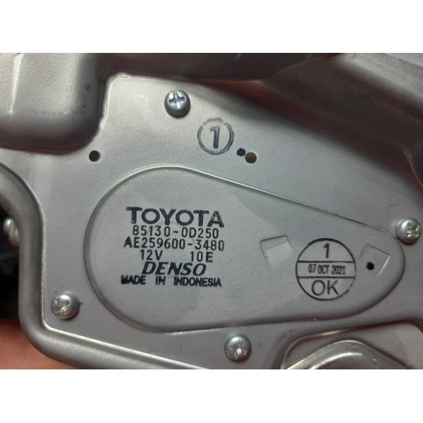 Motor Limpador Traseiro Toyota Yaris 2022/23