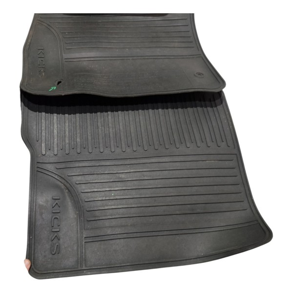 Jogo Tapete Borracha Nissan Kicks B7267