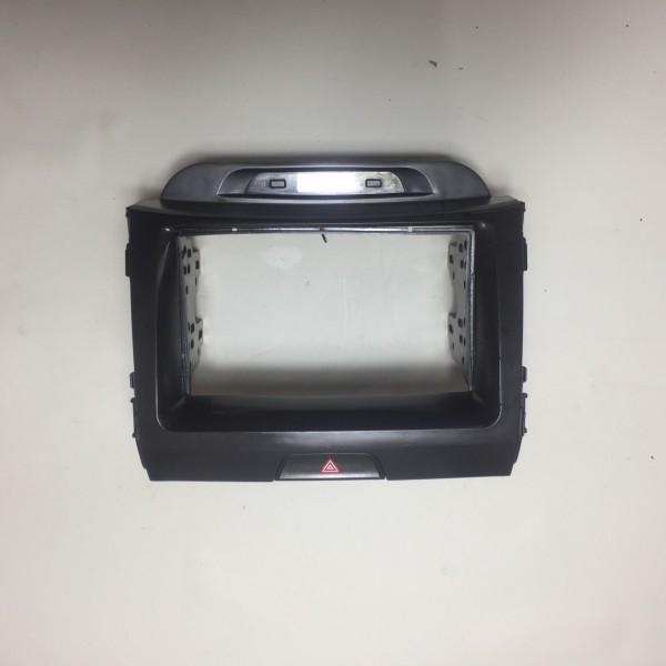 Moldura Som  Relógio Digital Kia Sportage 2014