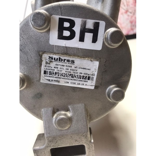 Compressor Ar Condicionado Kwid 1.0 3cc 2018