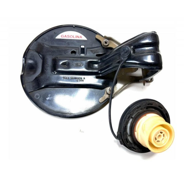 Portinhola Tanque Combustível Ford Fusion 2006 A 2008 Preto