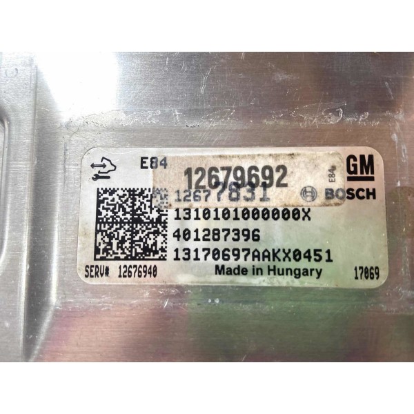 Módulo Injeção Eletrônica Onix Cobalt 1.8 2017 A 2019