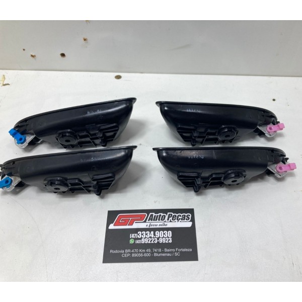 Jogo Capa Maçaneta Interna Da Porta Do Hb20 Cromado