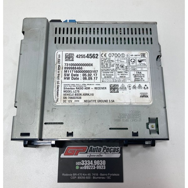 Radio Asm Receiver LG Chevrolet Spin 2017 Original