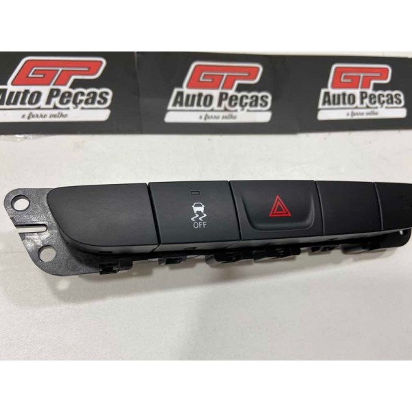 Botão Comando Tração Pisca Alerta Fiat Toro 2016 A 2019 Orig