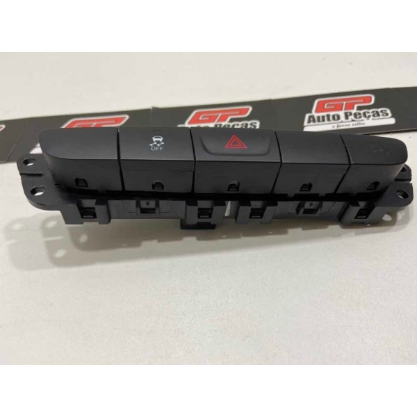 Botão Comando Tração Pisca Alerta Fiat Toro 2016 A 2019 Orig