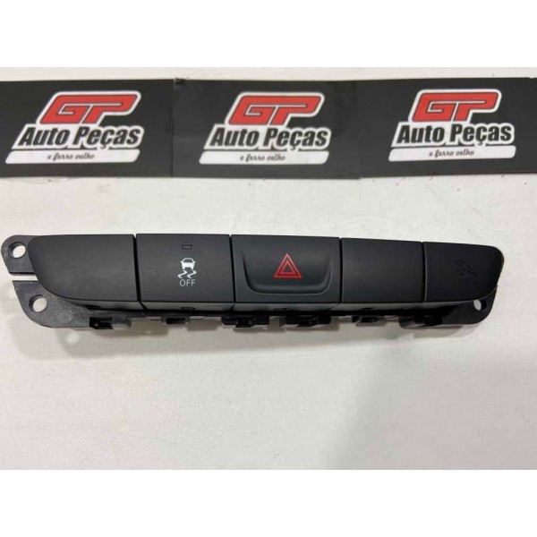 Botão Comando Tração Pisca Alerta Fiat Toro 2016 A 2019 Orig