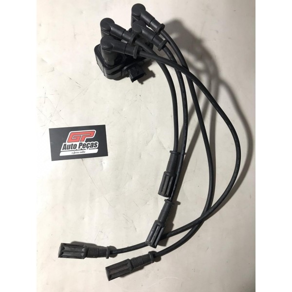 Bobina Ignição Bosh Com Cabo De Vela Palio 2010/2016