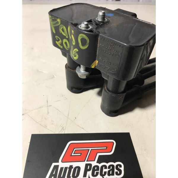 Bobina Ignição Bosh Com Cabo De Vela Palio 2010/2016