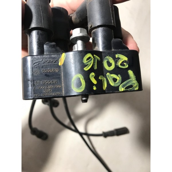 Bobina Ignição Bosh Com Cabo De Vela Palio 2010/2016