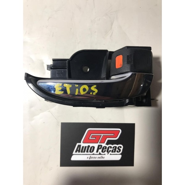 Maçaneta Interna D. Direita Toyota Etios Original Cromada