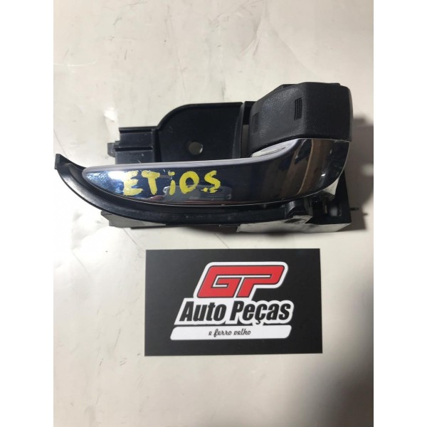 Maçaneta Interna D. Direita Toyota Etios Original Cromada