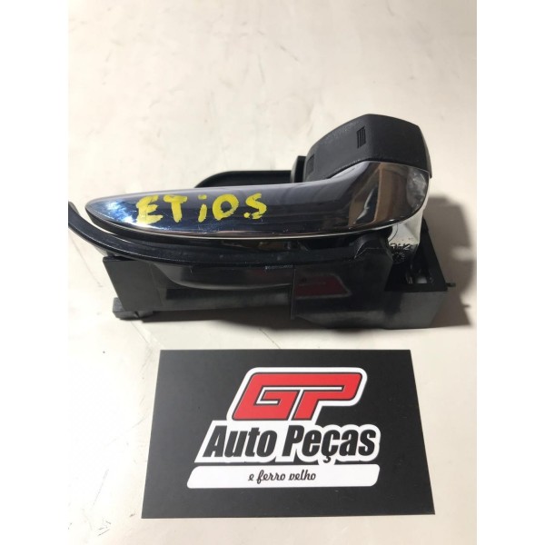 Maçaneta Interna D. Direita Toyota Etios Original Cromada