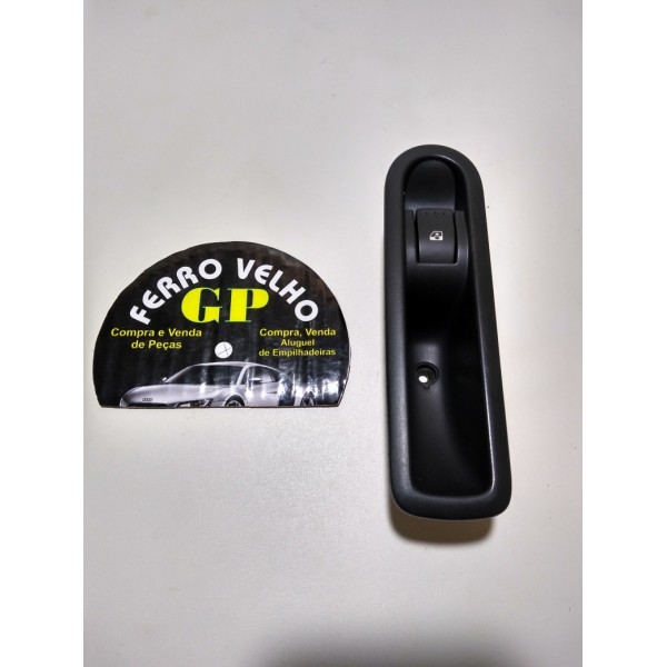 Moldura  Botão Vidro Elétrico Megane Traseiro Esquerdo
