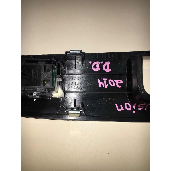 Moldura Botão Vidro Elétrico Dianteiro Direito Ford Fusion