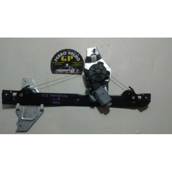 Máquina De Vidro Traseira L.esquerdo C3 2016