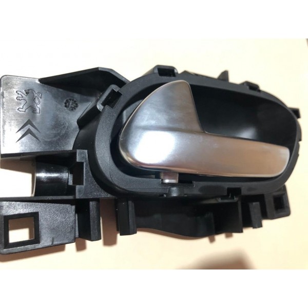 Maçaneta Interna Traseira Esquerda C3 Original 2013 A 2018