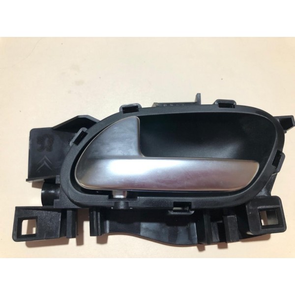 Maçaneta Interna Traseira Esquerda C3 Original 2013 A 2018