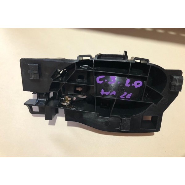 Maçaneta Interna Traseira Direita C3 2013 A 2018 Original