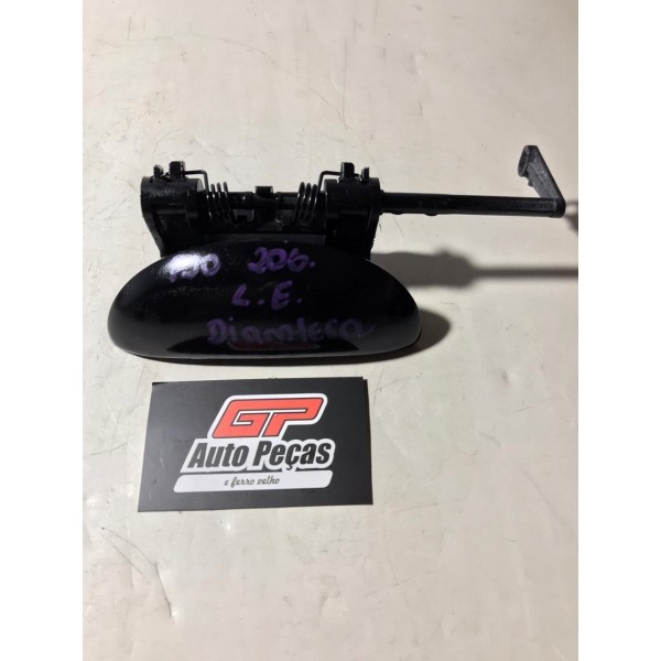 Maçaneta Externa Dianteira Peugeot 206 L.  Esquerdo Ano 2006