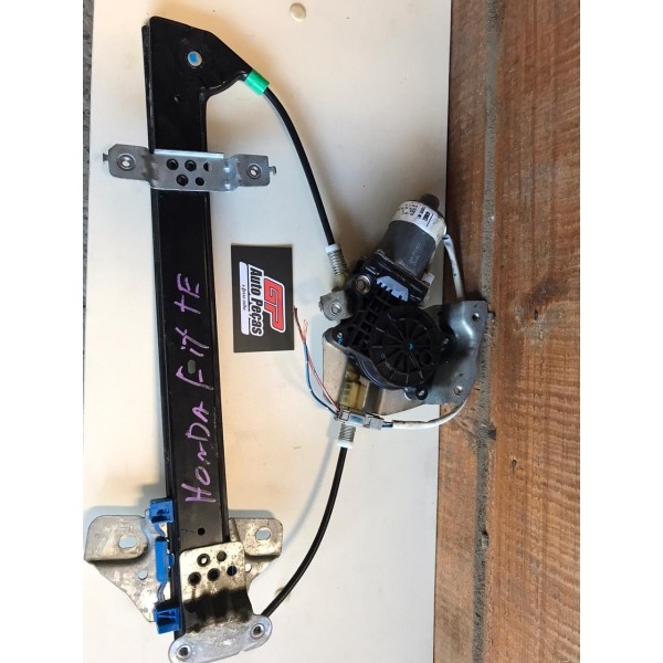 Máquina Vidro Elétrico Traseiro Honda Fit L. Esq. Ano 2004