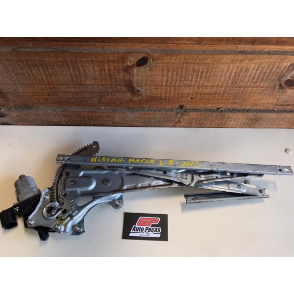 Máquina Vidro Dianteiro Nissan March L. Esquerdo Ano 2012