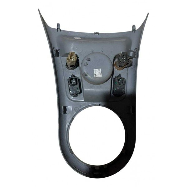 Moldura Console Câmbio C/ Cinzeiro E Comando Vidro C3 2008