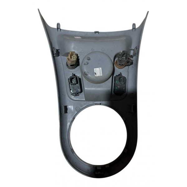 Moldura Console Câmbio C/ Cinzeiro E Comando Vidro C3 2008