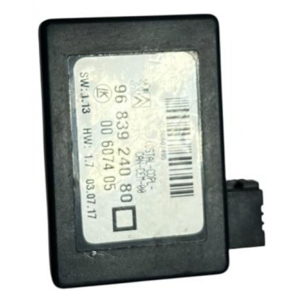 Módulo Sensor De Chuva Citroen C3 1.5 2015 A743 9683924080