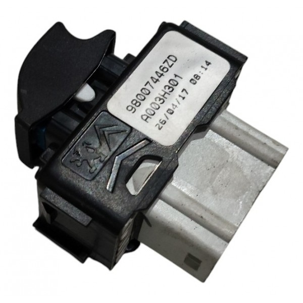 Botão Vidro Porta Traseiro Peugeot 2008 1.6 Aut 2017 B6573